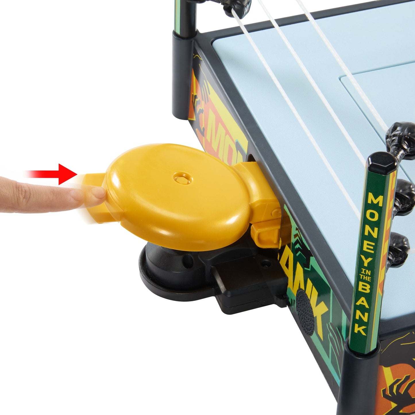 WWE Money in The Bank Cash-in Ring Playset With Accessories, 2 Play Modes, 40+ Sounds & Phrases