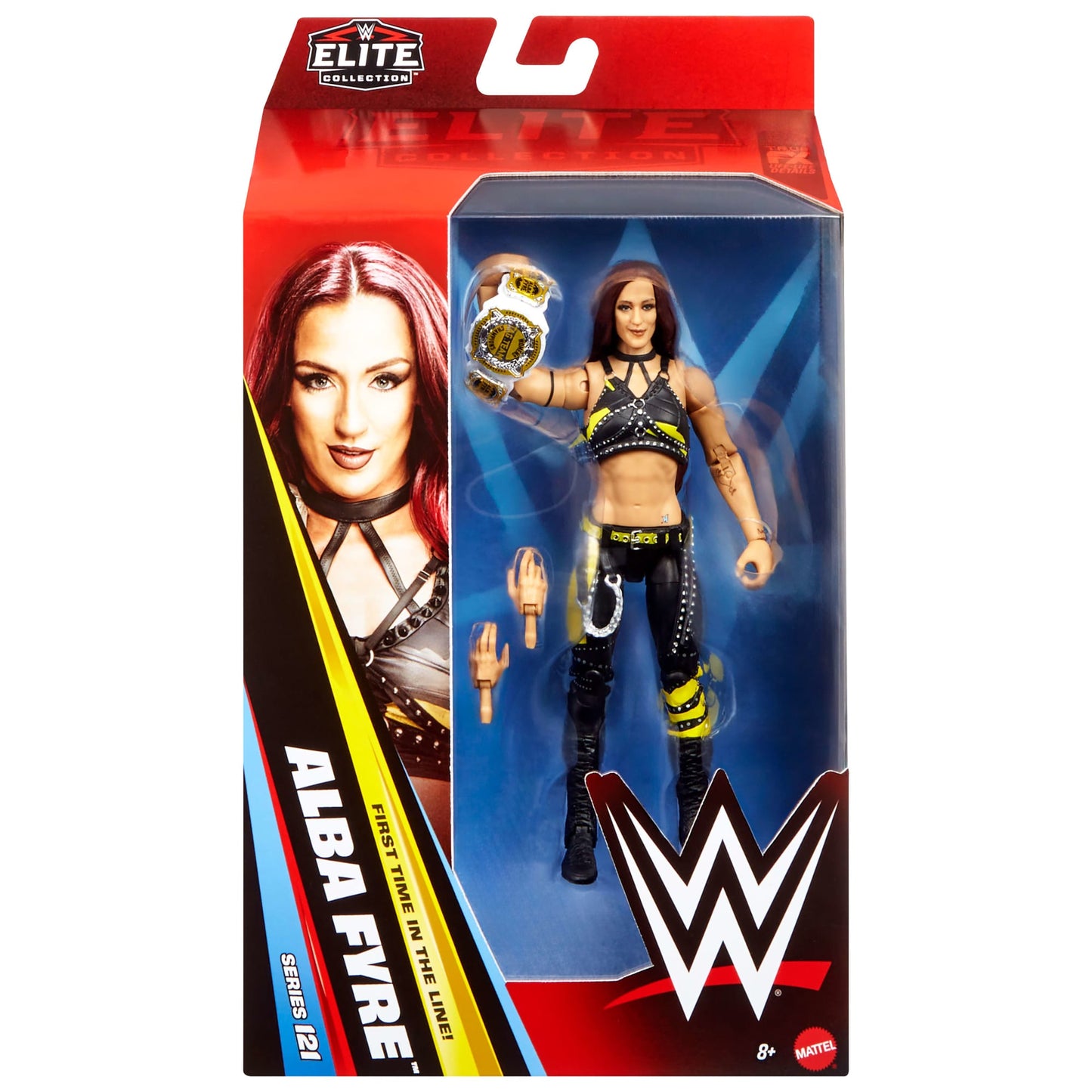 WWE Elite Alba Fyre Action Figure, Series #121, 6-Inch Collectible With Articulation & Accessories