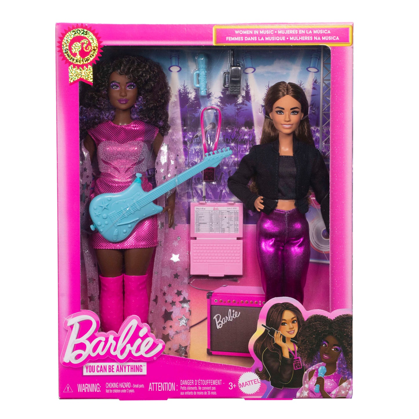 Barbie Career Of The Year Women in Music Dolls