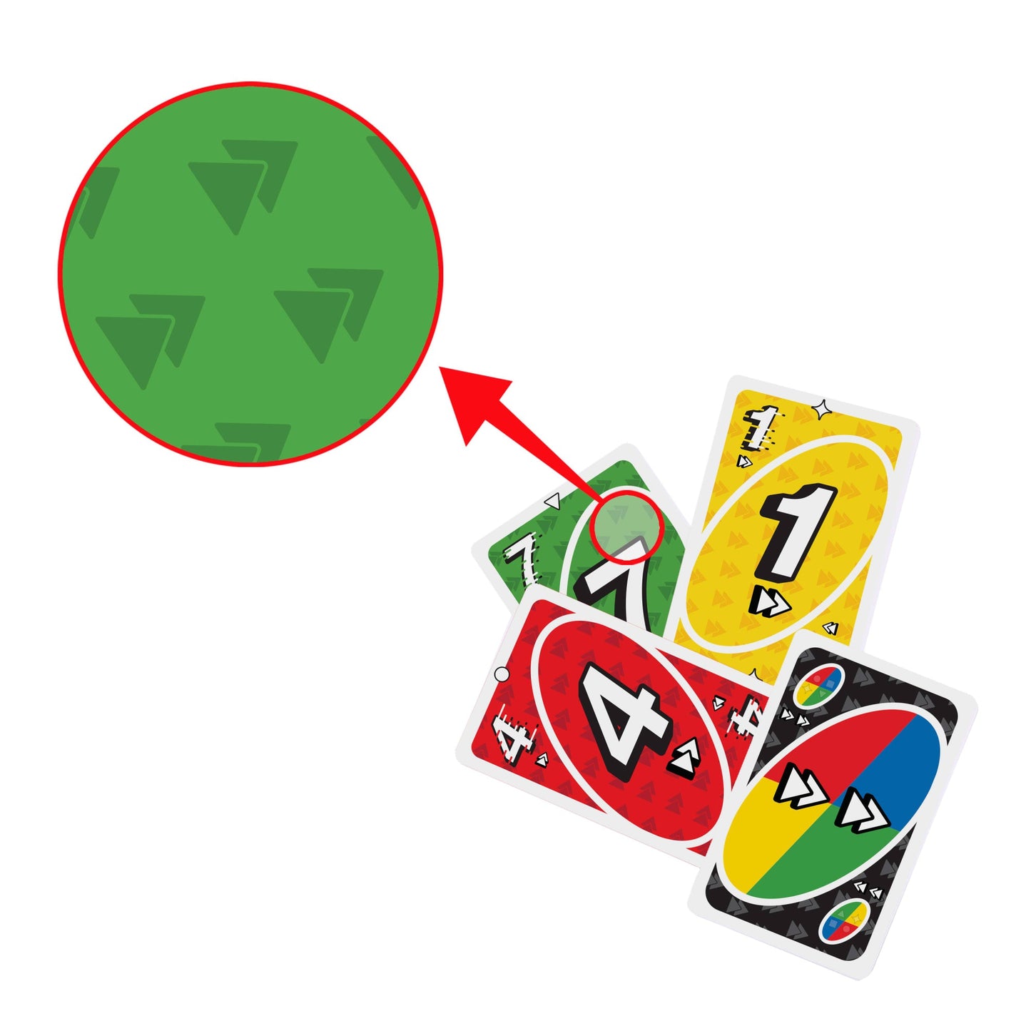 UNO Jogo de Cartas Pacotes Complementares