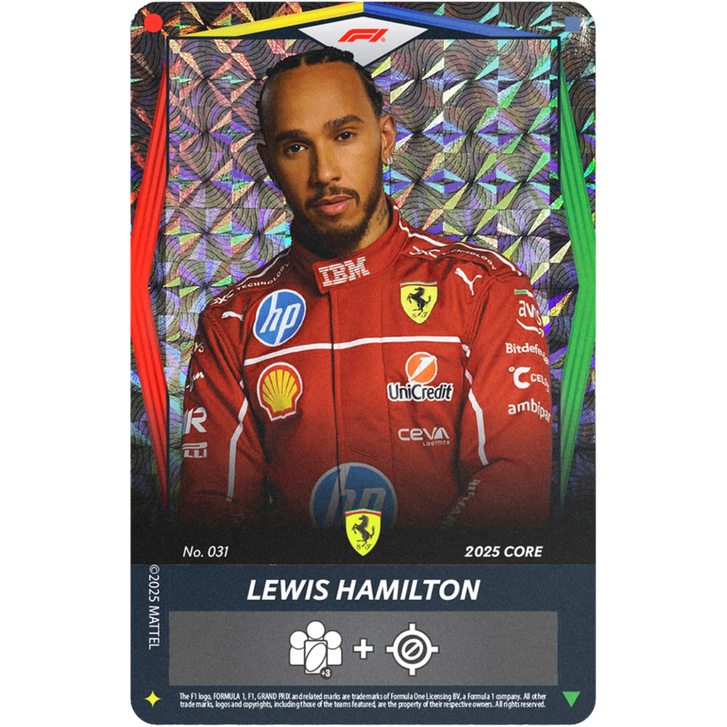 UNO Elite Formula 1 2025 Core Edition Booster Set 2 Pack