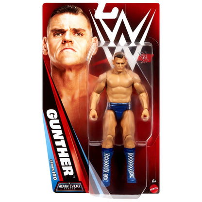 WWE Gunther Action Figure, Main Event Series #160, 6-Inch Collectible With Articulation
