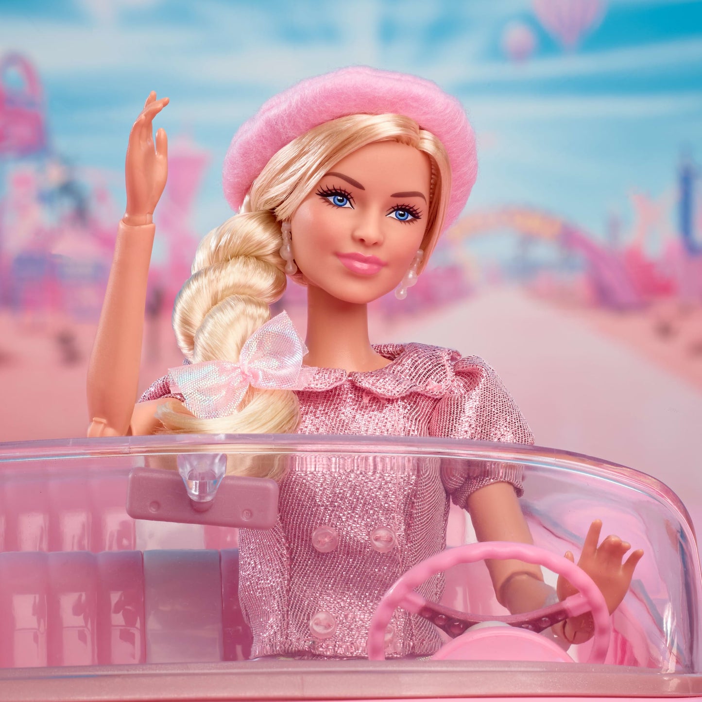 Barbie Le Film-Poupée Barbie en Tenue Rose, à Collectionner