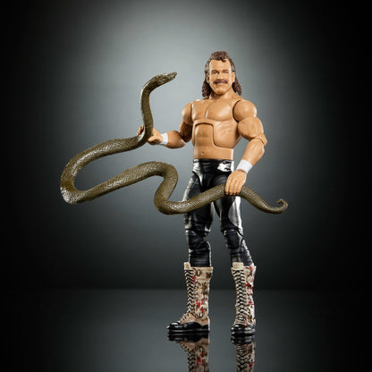 WWE Elite Collection Premium Live Event Jake “The Snake” Roberts Action Figure Set, Wrestlemania