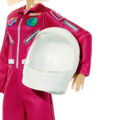 Barbie Careers Astronaut Doll & Accessory, Fashion Doll Wearing Removable Spacesuit With Helmet