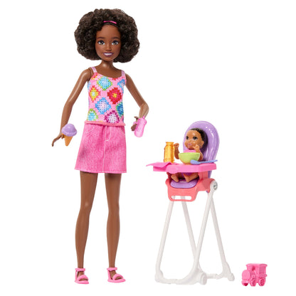 Poupée Barbie Famille et Amis Avec Accessoires