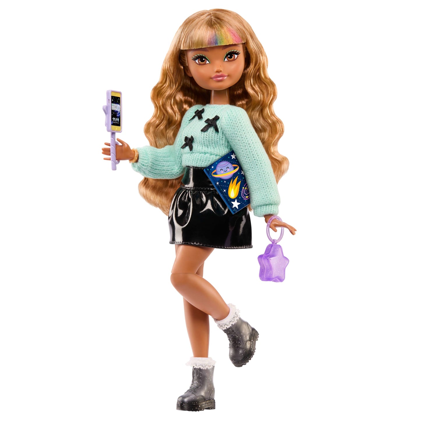 Barbie Dream Besties Zia Fashion Doll With 7 Hair & Moon Themed Accessories