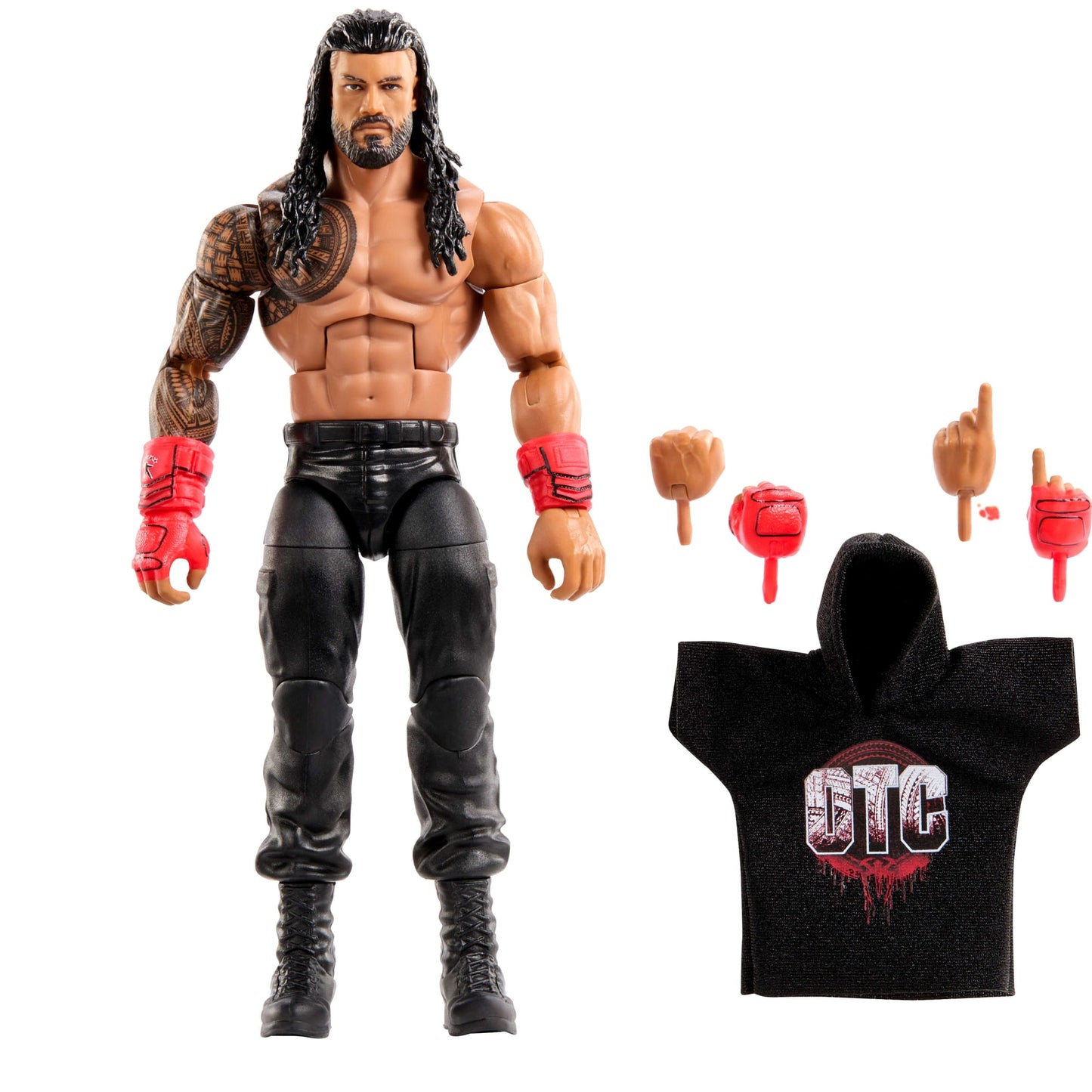 WWE Elite Roman Reigns Action Figure, Series #120, 6-Inch Collectible With Articulation & Accessories