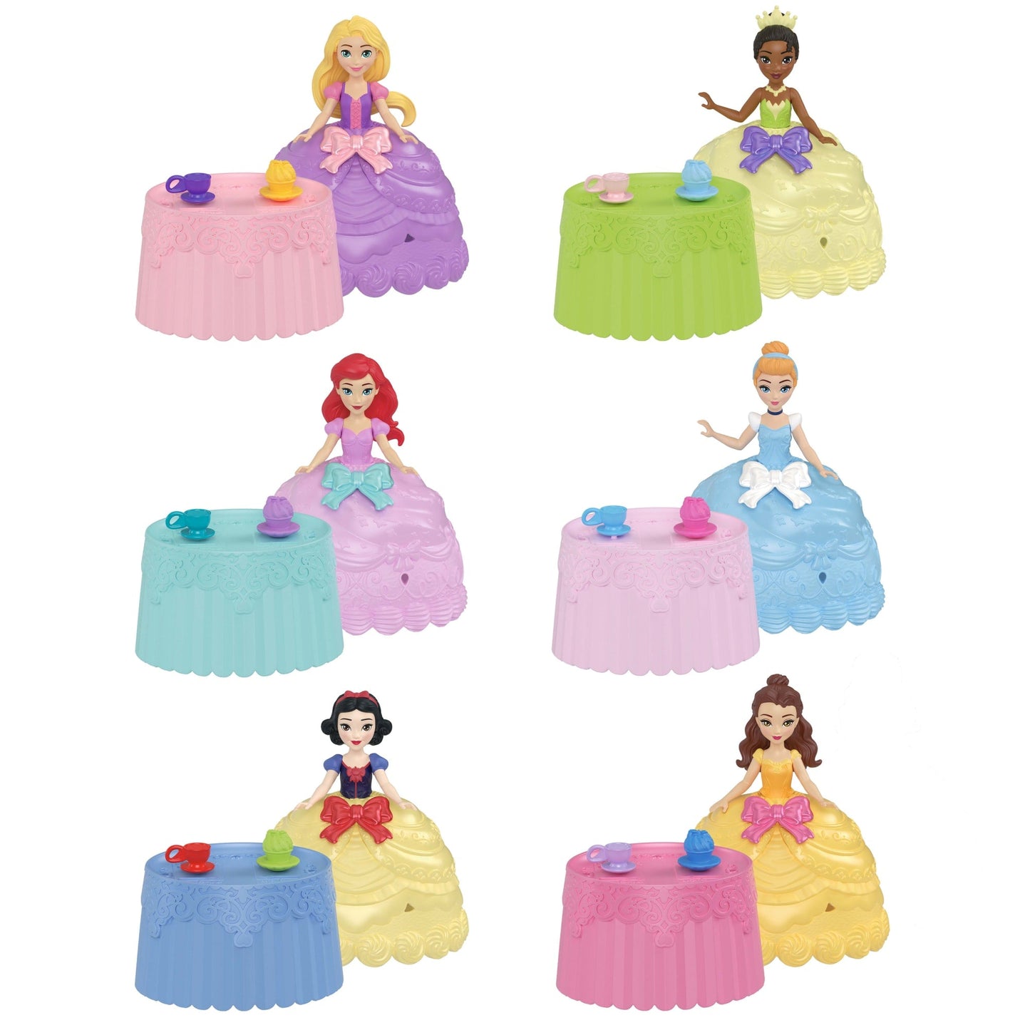 Princesses Disney Petite Poupée Cupcake Doll Reveal