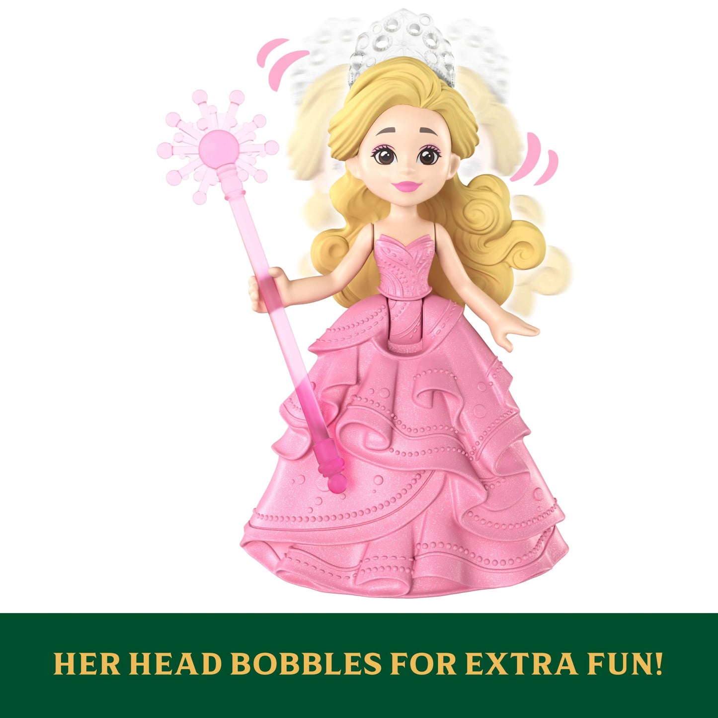 Universal Pictures’ Wicked Glinda's Floating Bubble Toy With Vehicle & Glinda Small Doll