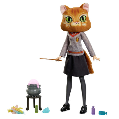 Polyjuice Potions Hermione Granger Doll & Playset, Movie-inspired Outfit, 13 Accessories & Fizz