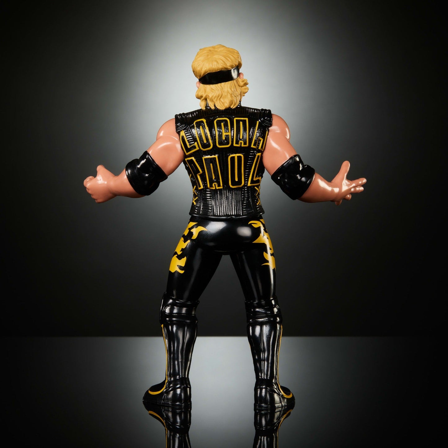 WWE Ljn Superstars Logan Paul Action Figure, 1980s Retro 8-Inch Collectible Toy