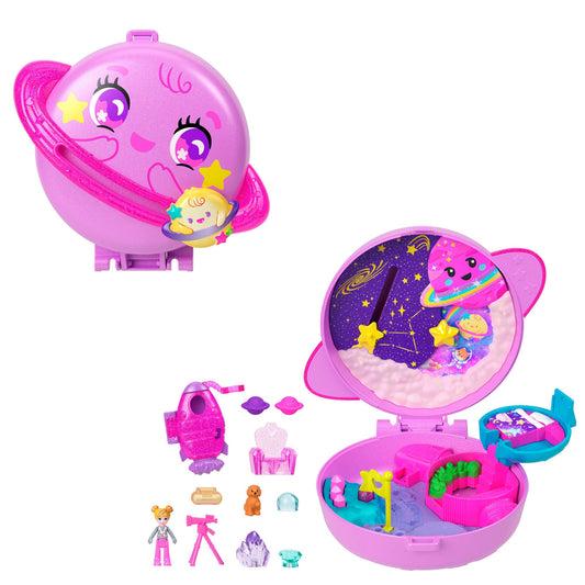 Polly Pocket Conjunto de Brinquedo Compacto do Planeta Polly
