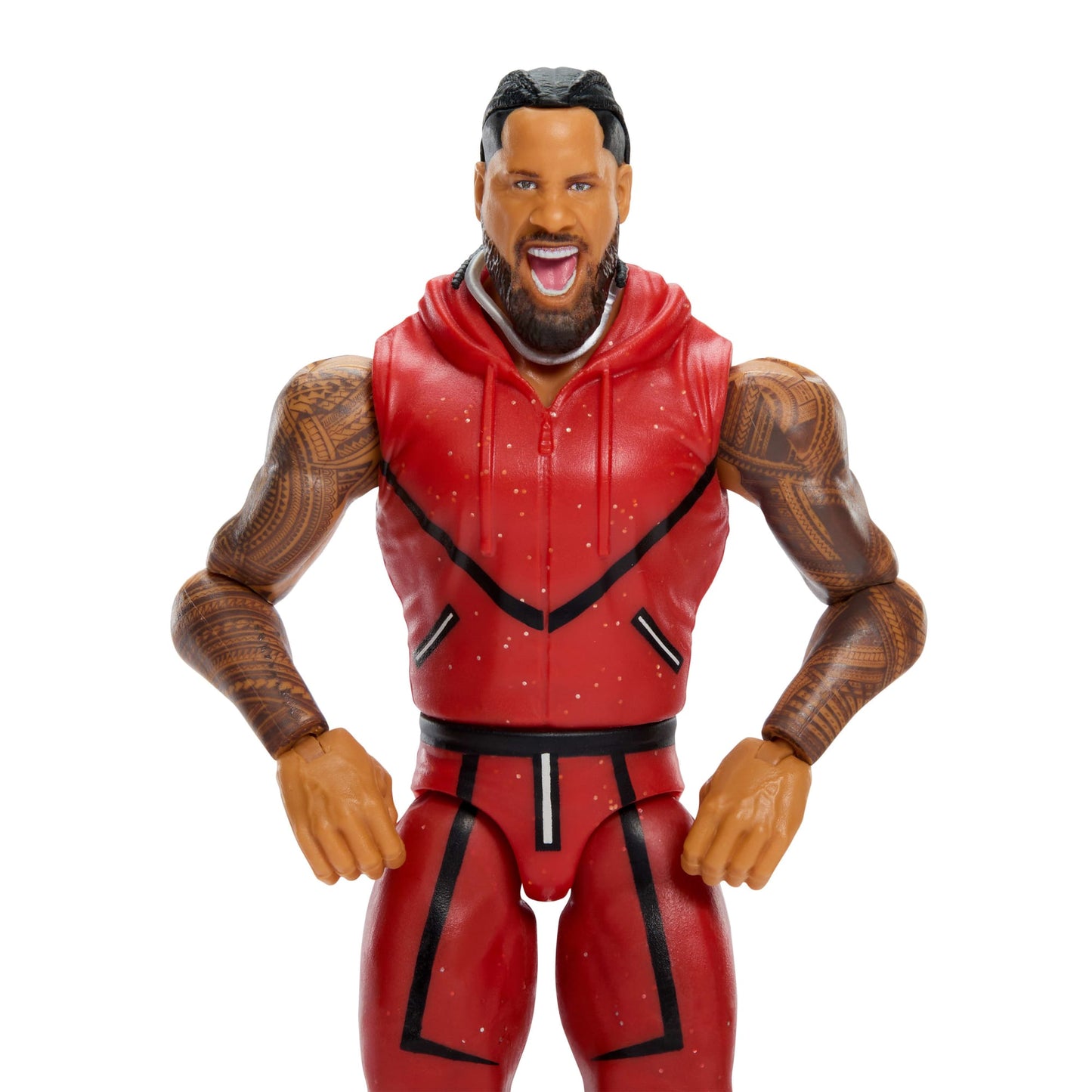 WWE Jimmy Uso Action Figure, Main Event Series #161, 6-Inch Collectible With Articulation