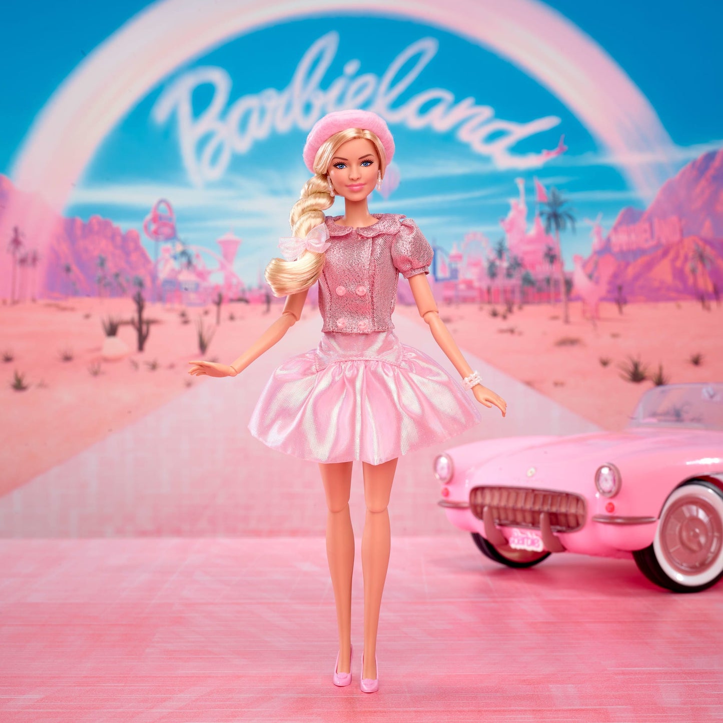 Barbie Le Film-Poupée Barbie en Tenue Rose, à Collectionner