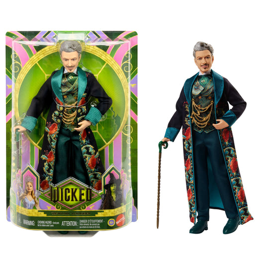 Universal Pictures’ Wicked: For Good The Wizard Fashion Doll With Movie-Inspired Outfit & Accessory