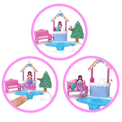 Barbie Mini Barbie Land Doll House Playsets With 1.5-Inch Doll, Furniture & Accessories