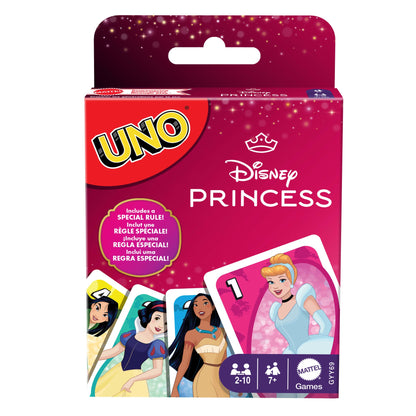 UNO Disney Princesses Matching Card Game, 112 Cards With Unique Wild Card & instructions