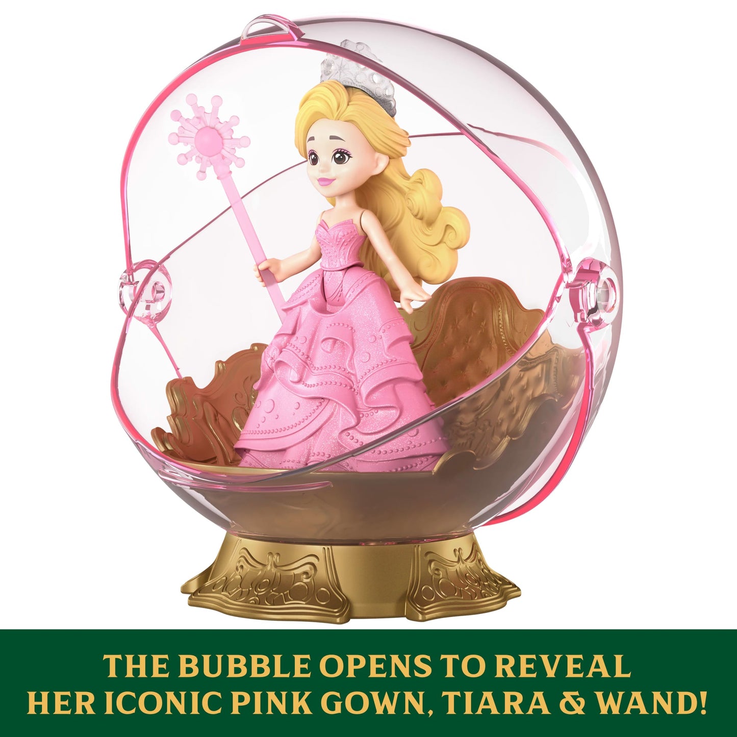 Universal Pictures’ Wicked Glinda's Floating Bubble Toy With Vehicle & Glinda Small Doll
