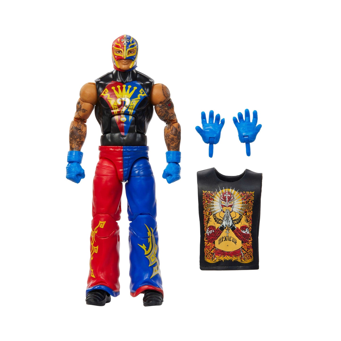 WWE Figura de Acción Elite Rey Mysterio