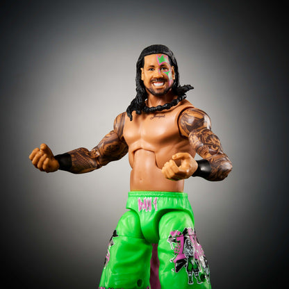 WWE Figura de Acción Elite Jey Uso verde
