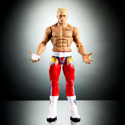 WWE Elite Collection Top Picks Cody Rhodes Action Figure & Accessories, 6-Inch Collectible Set
