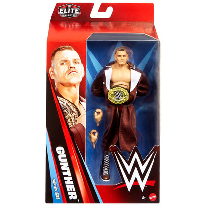 WWE Elite Gunther Action Figure Series #121, 6-Inch Collectible With Accessories