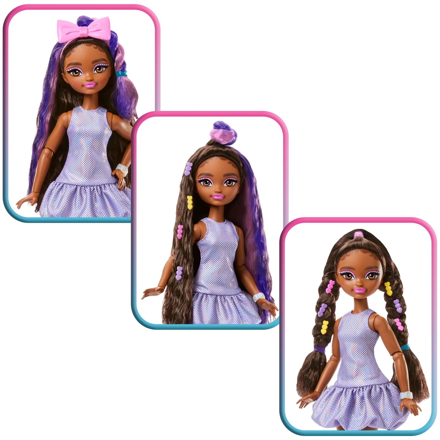 Barbie Dream Besties Boneca Brooklyn Get Ready With Me com Acessórios