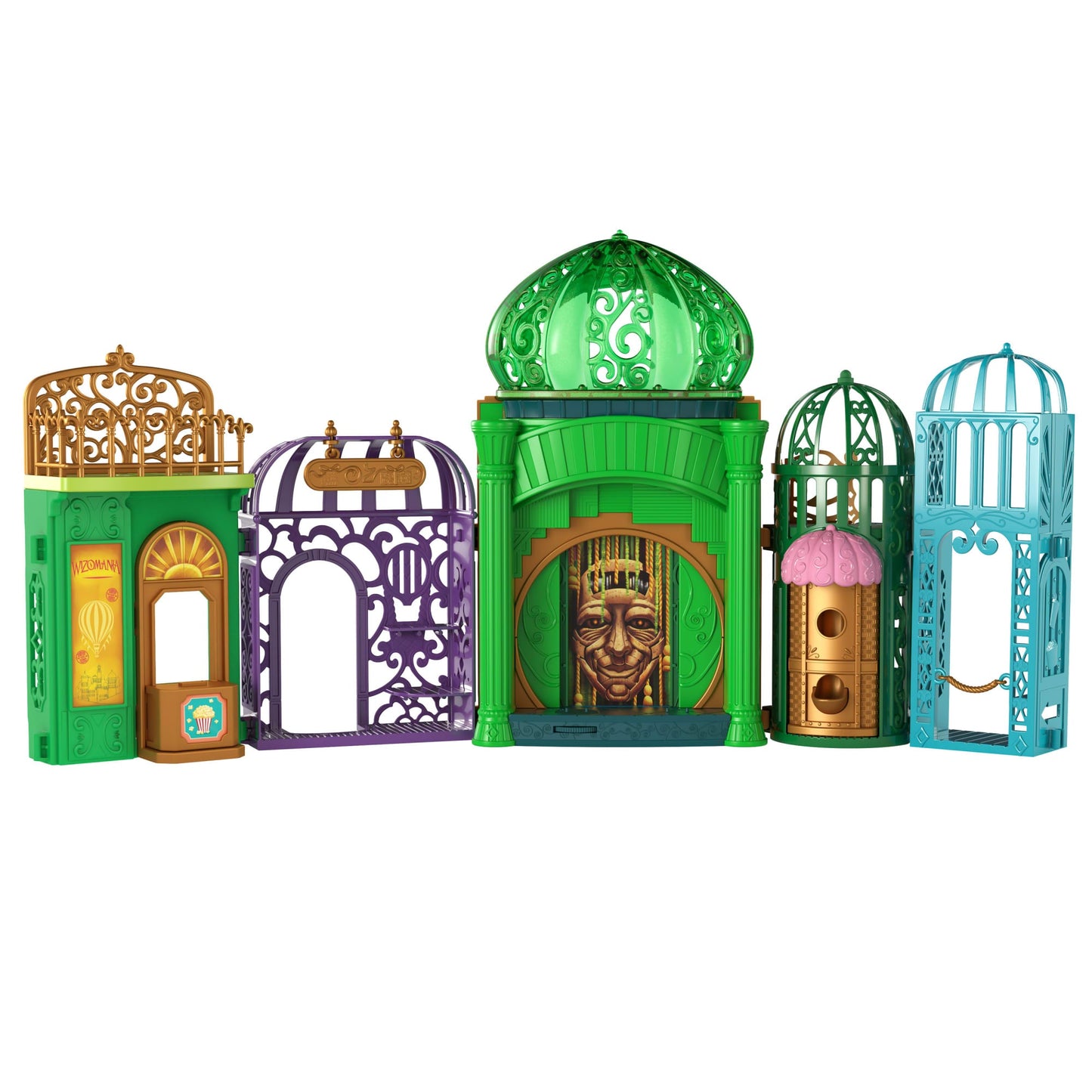 Wicked Coffret Cité D’Émeraude Avec Petites Poupées et Accessoires