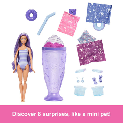 Barbie Pop Reveal Treat Series Doll & Accessories Set, Donut Dreams Fashion Doll & Pet