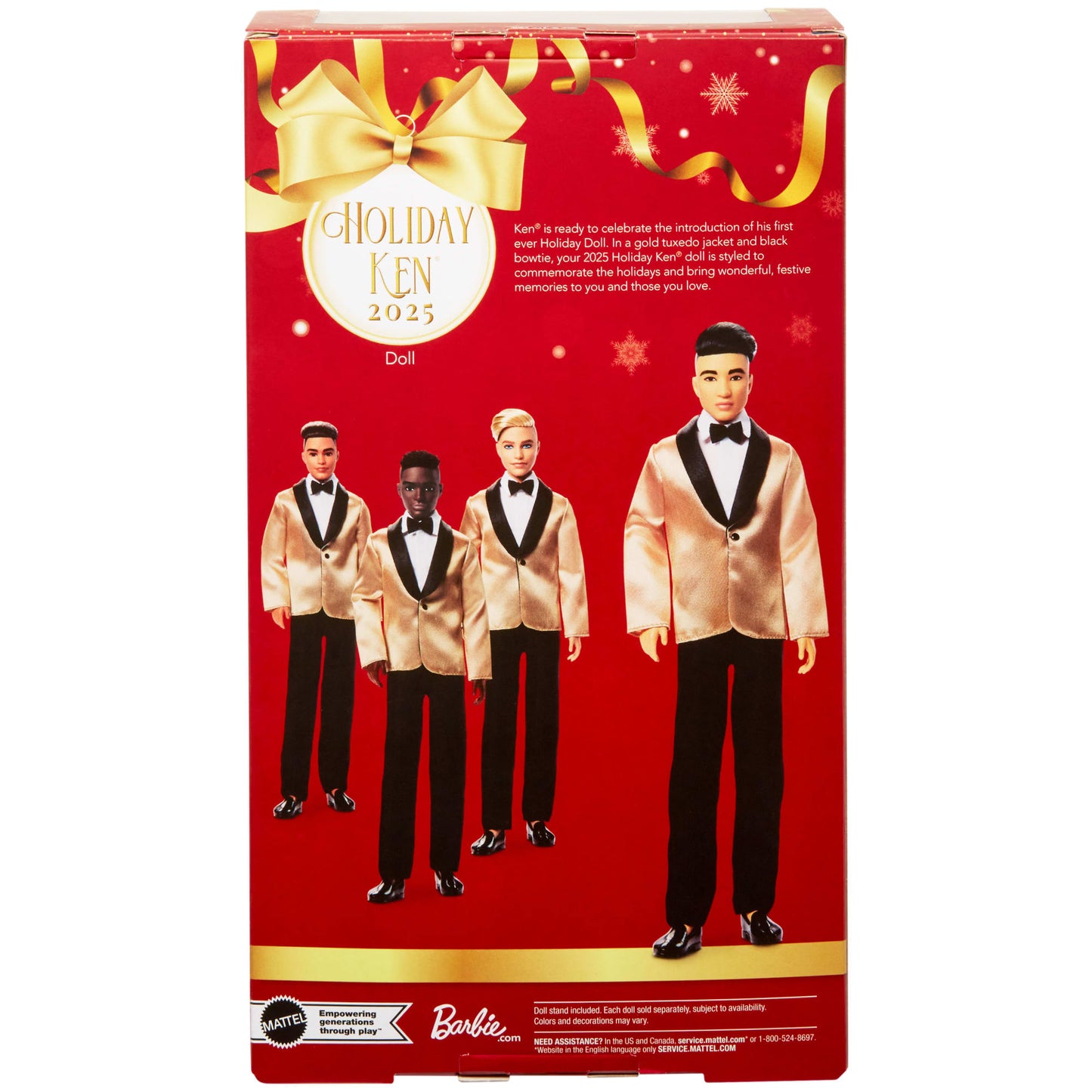 Barbie Ken Poupée Joyeux Noël 2025