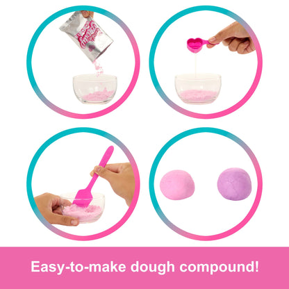 Barbie Party Unboxed Pet Birthday Series Doll & Accessories, Birthday Bows Set With 10 Surprises