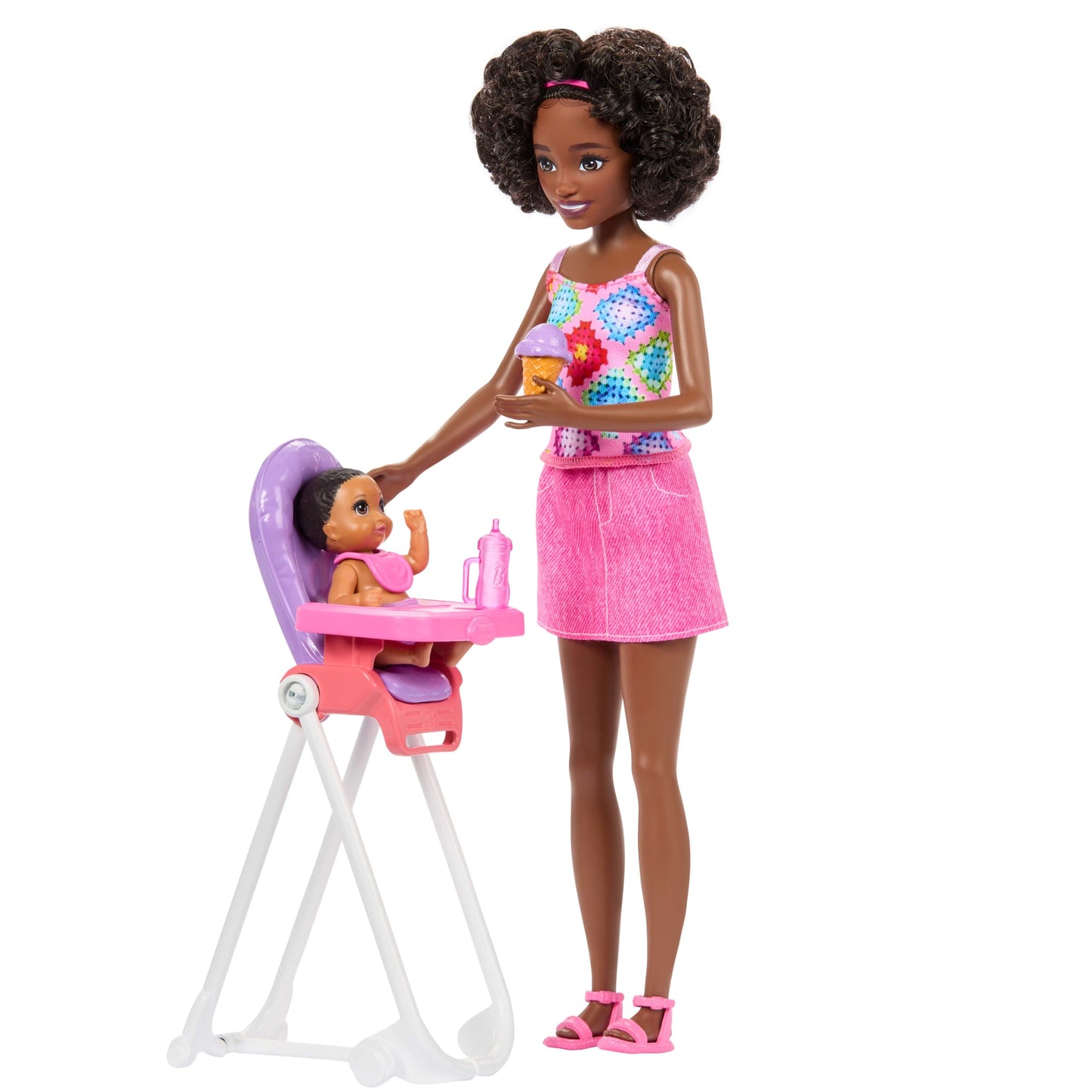 Poupée Barbie Famille et Amis Avec Accessoires