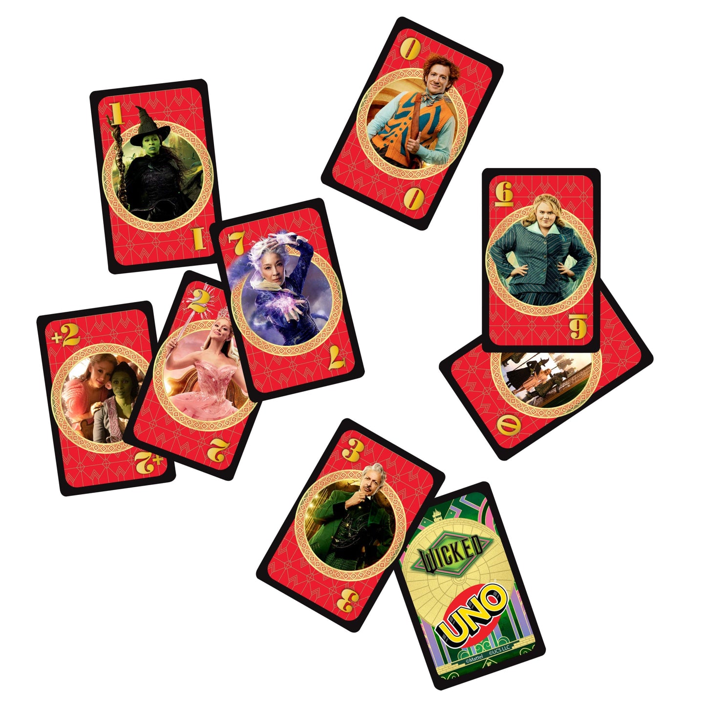 UNO Wicked Card Game For Kid, Adult & Family Nights Inspired By The Movie