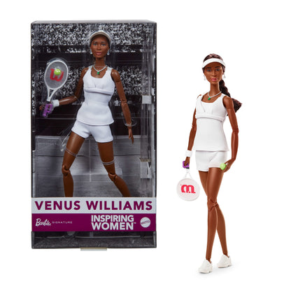 Barbie Inspiring Women Series, Venus Williams Fashion Doll With Signature Tennis Uniform