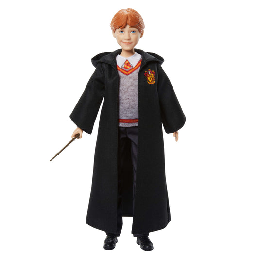 Ron Weasley Fashion Doll in Signature Hogwarts Uniform With Wand Accessory, inspired By The Movie