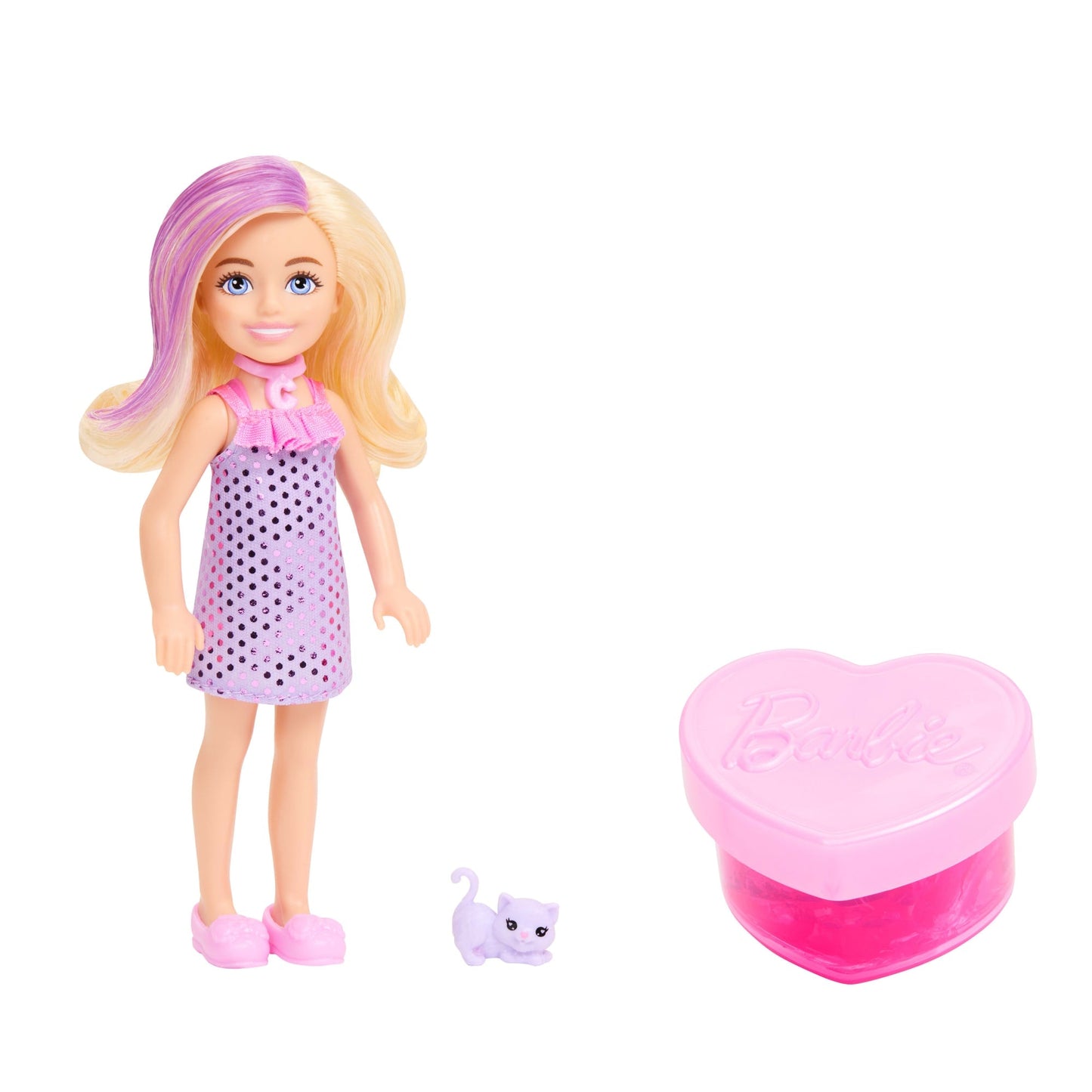 Barbie Party Unboxed Boneca Chelsea Party Glamour Surpresa