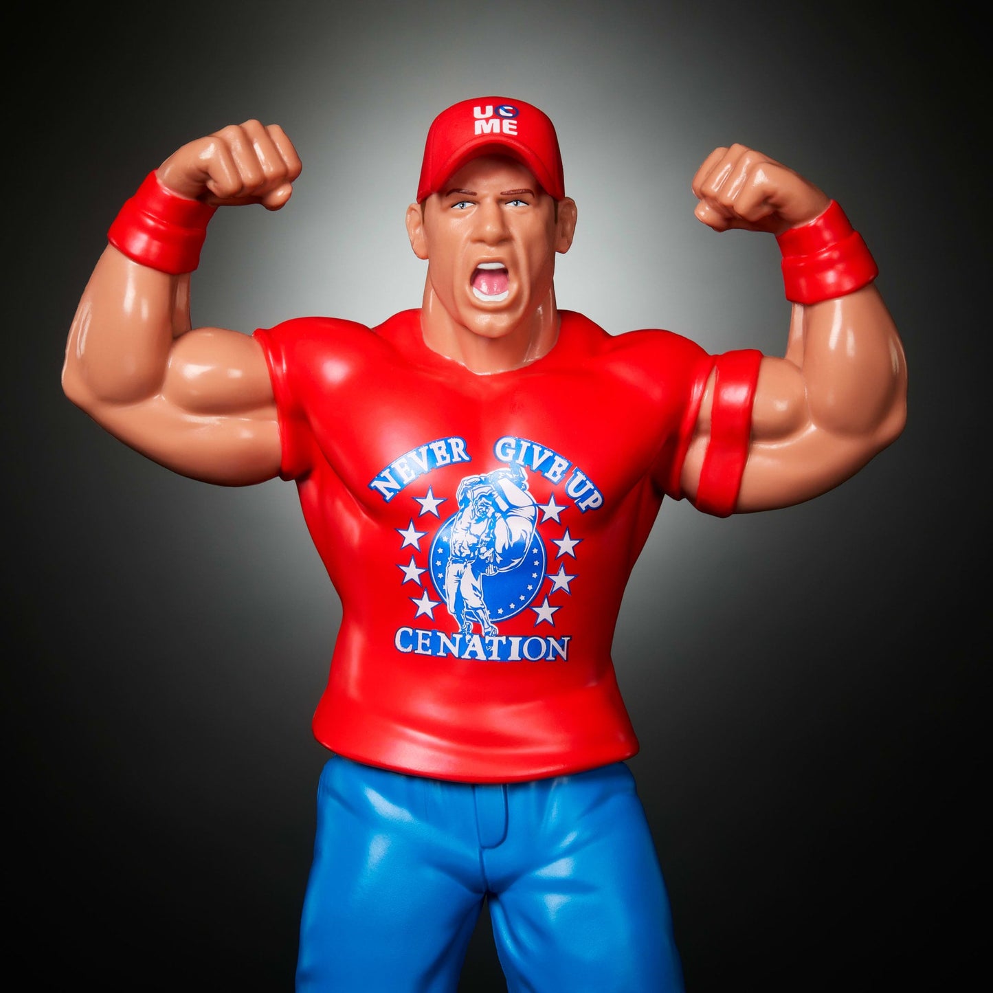 WWE Ljn Superstars John Cena Action Figure, 1980s Retro 8-Inch Collectible Toy