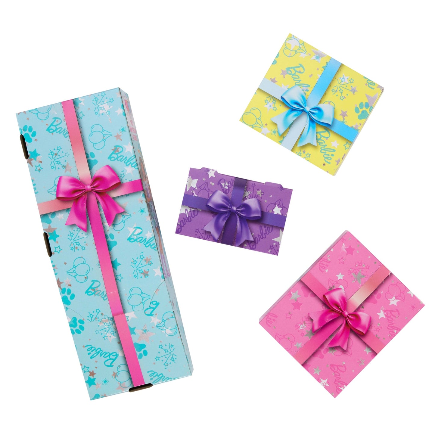 Barbie Muñeca Fiesta de Mascotas Vestido Rosa