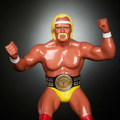 WWE Ljn Superstars Hulk Hogan Action Figure, 1980s Retro 8-Inch Collectible Toy