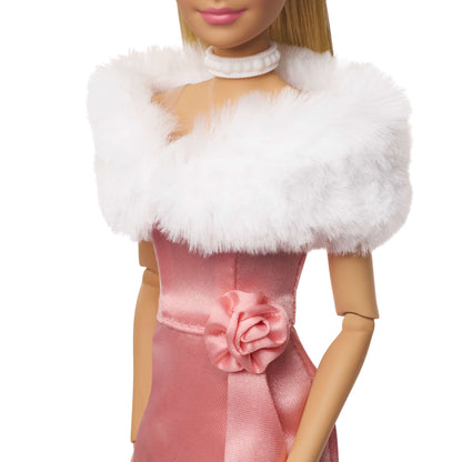 Barbie Enchanted Evening Fashion Doll in Pink Dress, Mattel Replay The Classics Collection