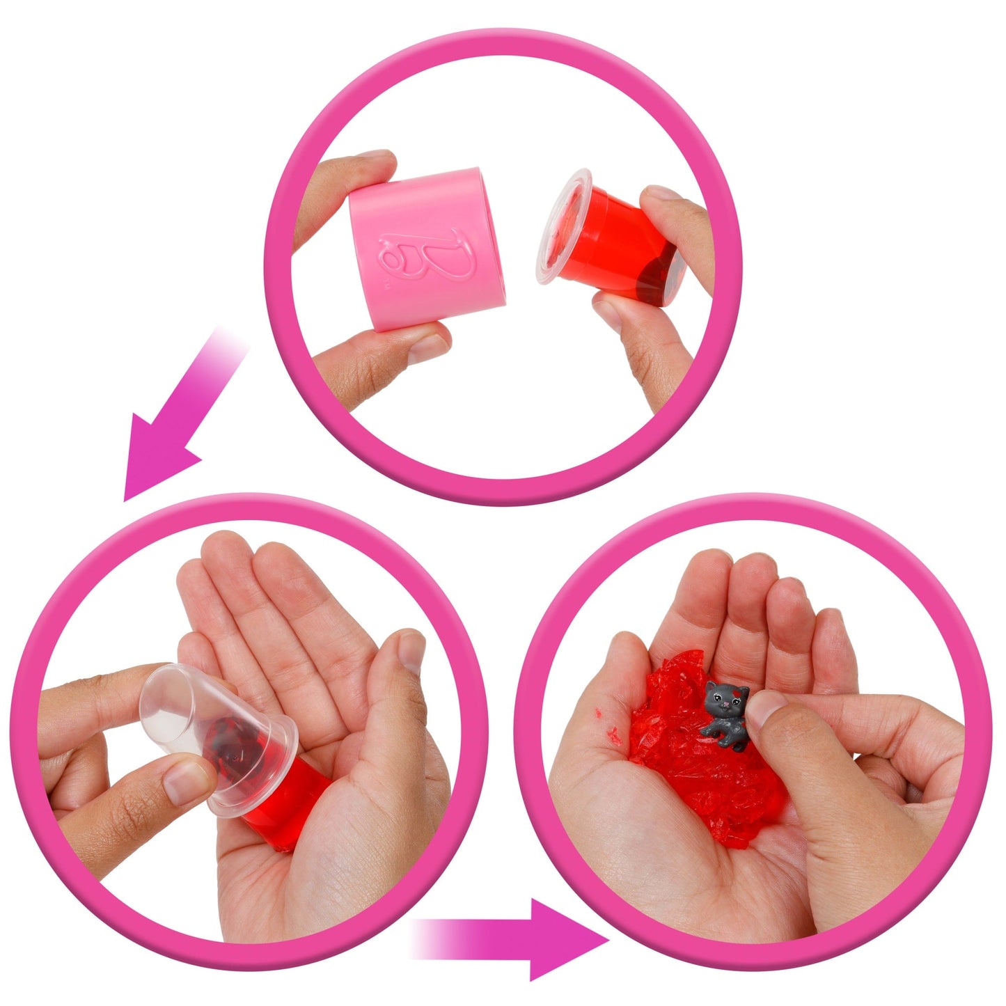 Barbie Party Unboxed Glam Party Series Red Sparkle Doll & Accessories With 10 Surprises