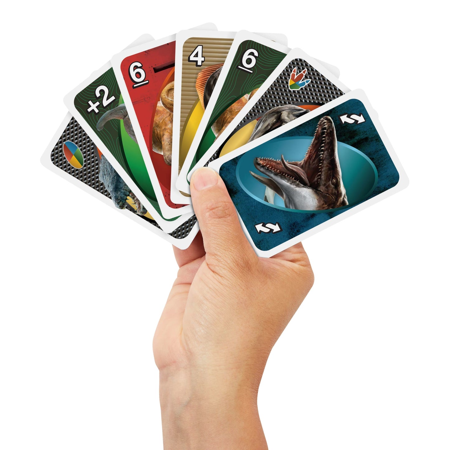 UNO Jogo de Cartas Jurassic World