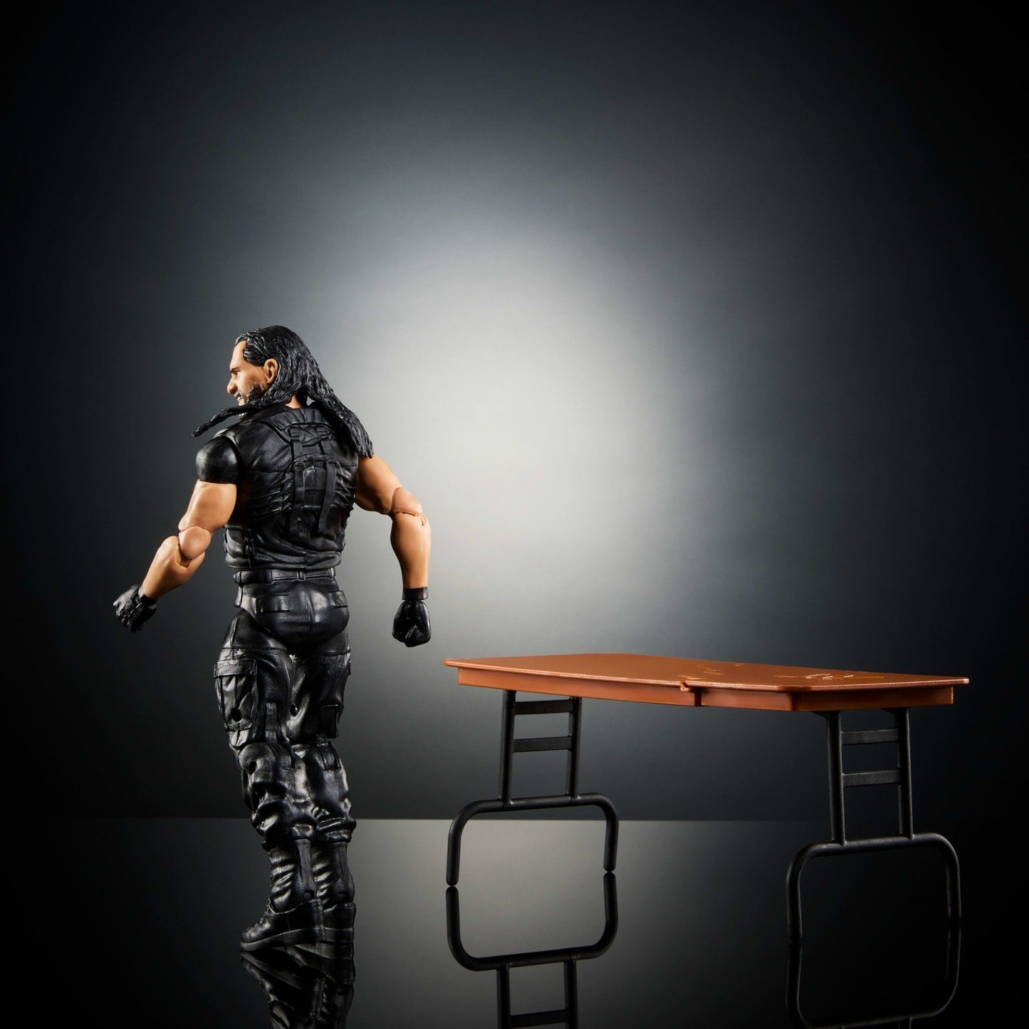 WWE Figura de Acción Elite Seth Rollins negro