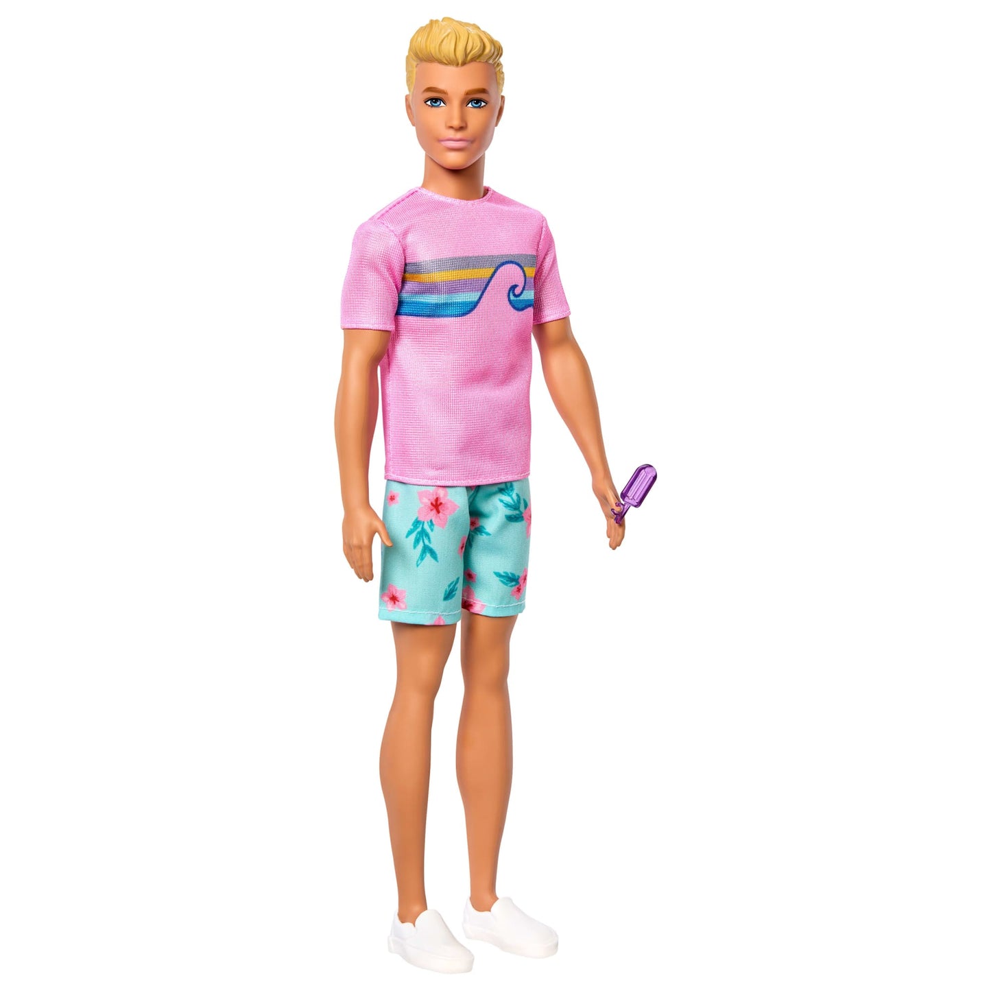 Barbie Mysteries: Beach Detectives Ken Doll in Signature Outfit With Storytelling Accessories