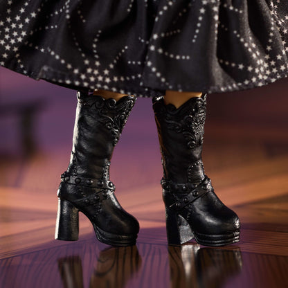 Barbie Inspiring Women Doll, Anna Sui Collectible in Black Dress With Sunglasses & Perfume Accessories