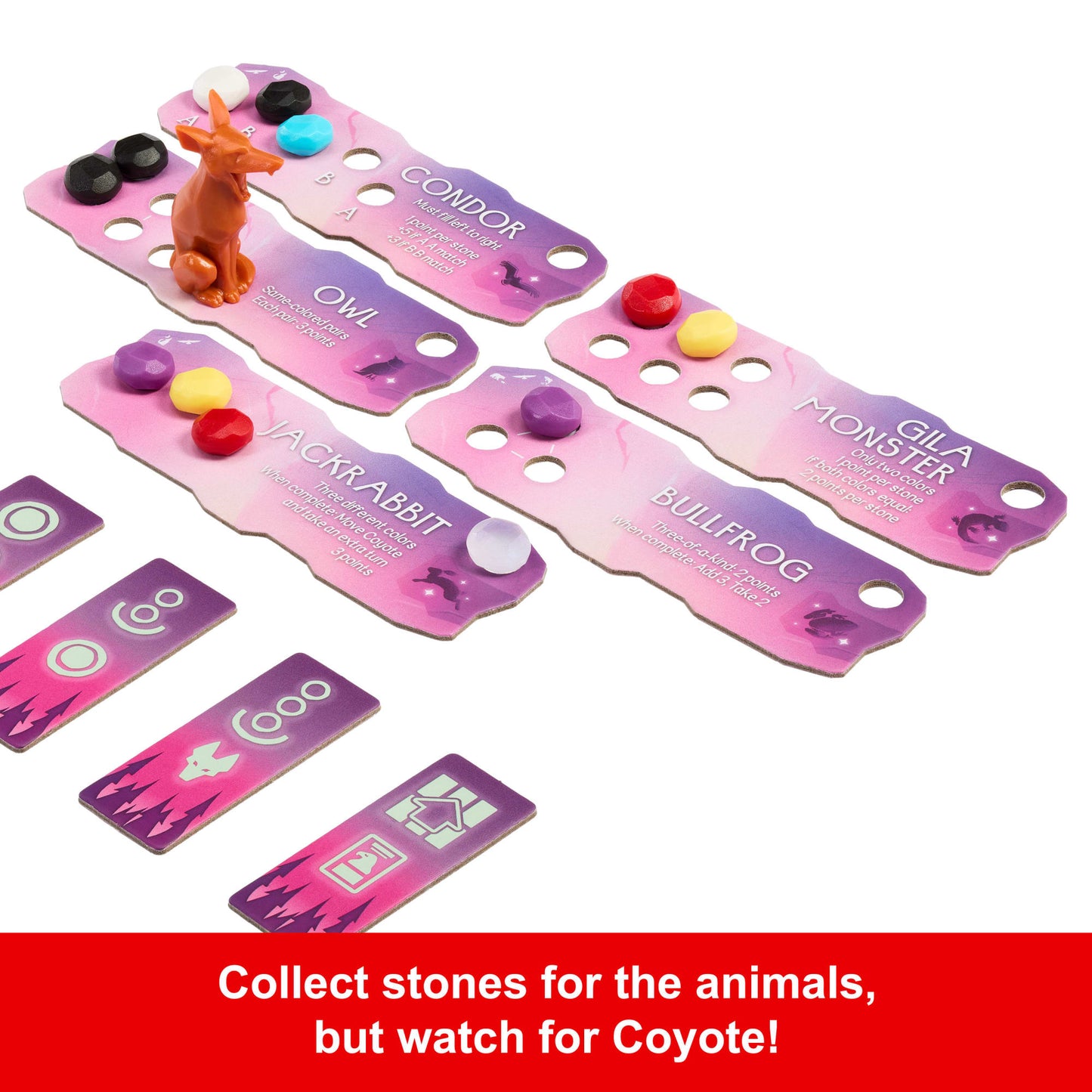 Spirits Of The Wild: Awakening Relaxing, Light Strategy Board Game With Beautiful Art For 2 Players