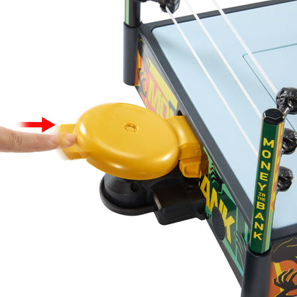 WWE Money in The Bank Cash-in Ring Playset With Accessories, 2 Play Modes, 40+ Sounds & Phrases
