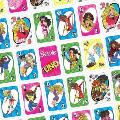 UNO Barbie Card Game For Kids & Family Night