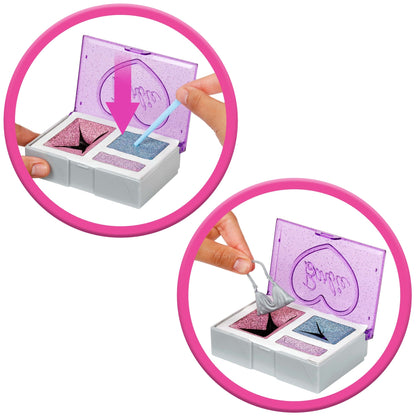 Poupée et Accessoires Barbie Party Unboxed Série Fête Glamour Violet Scintillant Avec 10Surprises